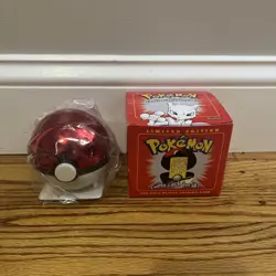 SEALED Burger King Mewtwo Red Pokemon 23K Plated Trading Card Pokeball Red - Image 1