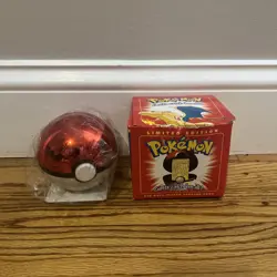 23K Gold Plated CHARIZARD Trading Card 1999 Burger King Pokemon Ball NEW SEALED - Image 1