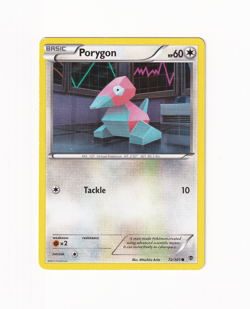 Porygon 72/101 Plasma Blast Regular Non Holo Pokemon Card Light Played LP - Image 1