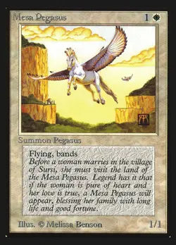 Mesa Pegasus Collectors' Edition NM CARD ABUGames - Image 1