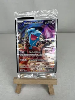 Pokemon Destined Rivals Sealed Promo Card #203 Team Rocket’s Wobbuffet - Image 1