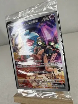 Pokemon Destined Rivals Sealed Promo Card #203 Team Rocket’s Wobbuffet - Image 3