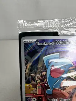 Pokemon Destined Rivals Sealed Promo Card #203 Team Rocket’s Wobbuffet - Image 4