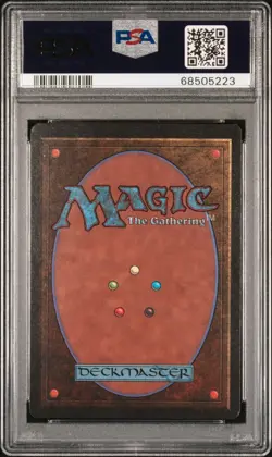 1993 Magic The Gathering Beta Dwarven Warriors Vintage Magic PSA 9 - Image 2