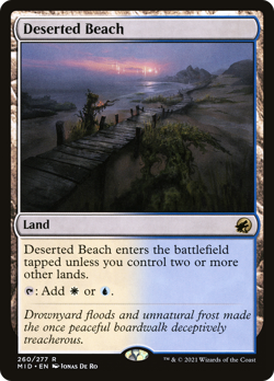 Deserted Beach Innistrad: Midnight Hunt Near Mint - Image 1