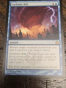 Cyclonic Rift [Return to Ravnica] Magic MTG - Image 1