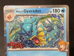 Misty's Gyarados Pokemon Destined Rivals Staff Promo #049 - Image 3