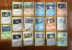 17 Vintage Pokemon Rev Holo Stamped Lot! Delta Species, Deoxys, Crystal Gaurdian - Image 1