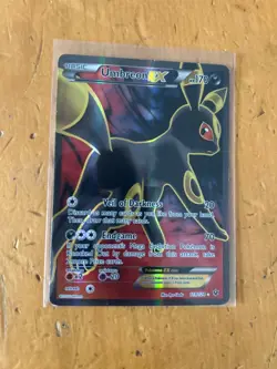 Pokemon TCG Umbreon EX 119/124 HP Fates Collide Full Art Ultra Rare - Image 1