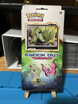 Pokemon 2017 Knock Out Collection Box Tyranitar Factory Sealed 2 Booster Packs - Image 1