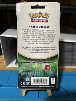 Pokemon 2017 Knock Out Collection Box Tyranitar Factory Sealed 2 Booster Packs - Image 2