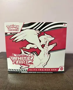 🪽 Pokemon Scarlet & Violet White Flare Elite Trainer Box Factory Sealed ETB 🪽 - Image 1