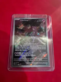 Pokemon Mewtwo TCG 151 SVP052 Black Star Promo - Image 1