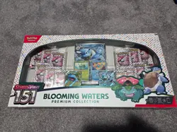 Pokemon TCG Scarlet & Violet 151 Blooming Waters Premium Collection Box (SEALED) - Image 1