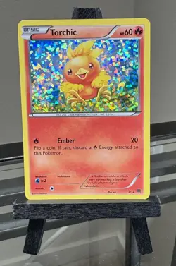 Torchic - 3/12 (#003/012) - Holofoil McDonald's Promos 2015 LP Pokemon - Image 1
