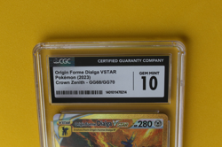 2023 POKEMON CROWN ZENITH ORIGIN FORME DIALGA VSTAR GG68/GG70 CGC 10 - Image 2