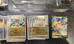 Pokemon 25th Anniversary Golden Box Pikachu Chinese TCG Opened Missing Items - Image 4