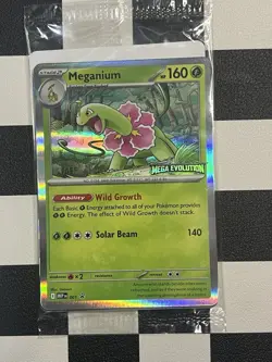 Pokemon Mega Evolution Prerelease STAFF Promo (Set of 4) SEALED - Image 1