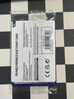 Pokemon Mega Evolution Prerelease STAFF Promo (Set of 4) SEALED - Image 2