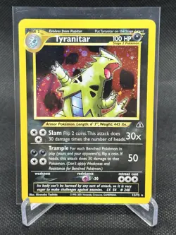 Pokemon Tyranitar Neo Discovery - Holo Rare #12 - NM! - Image 1