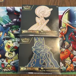Mega Evolution Pokemon Center 2025 Elite Trainer Box ETB Factory Sealed In Hand - Image 1