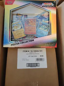 Pokemon Prismatic Evolutions Poster Collection (Case of 6) - Image 1