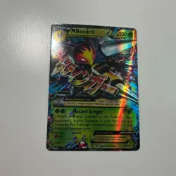 M Beedrill EX XY158 XY Holo Custom Fan Art Promo Pokemon - Image 3