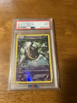 2015 Pokemon XY Roaring Skies Banette #32 PSA 9 - Image 1