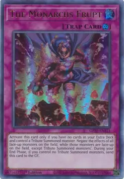 ( THE MONARCHS ERUPT ) - Ultra Rare - GFTP-EN121 - 1st NM - Yu-Gi-Oh Ghost Past - Image 1