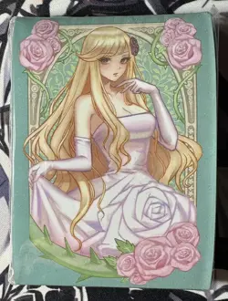Mana Moon Amanda Lapalme Garden Rose Maiden Sleeves Qty:50 JP Size YuGiOh - Image 1