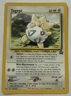 Togepi # 30 - NM - Black Star Promo Pokemon Card - Image 1