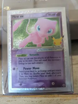Mew EX 88/92 Ultra Rare Holo Pokemon Card Celebrations 25th Anniversary Mint/NM - Image 1