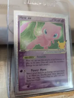 Mew EX 88/92 Ultra Rare Holo Pokemon Card Celebrations 25th Anniversary Mint/NM - Image 2