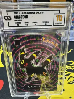 Umbreon Pristine 10 Green Holo Variant Peru Card Pokemon Database - Image 1