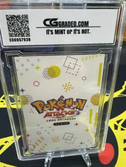 Gengar Pristine 10 Gold Cracked Ice Peru Card Pokemon Database Attack - Image 2