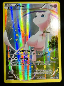 Pokemon Card Black Star XY Promo : MEW XY110 Mythical Collection - NM/MINT - Image 1