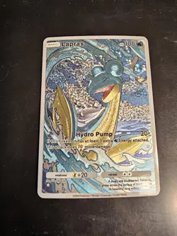 Lapras TCG Pocket Custom Textured Fanart Card Gentic Apex - Image 1