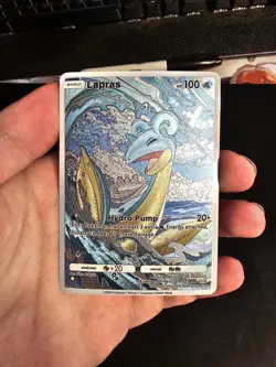 Lapras TCG Pocket Custom Textured Fanart Card Gentic Apex - Image 2