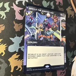 MTG - Spider-Man - Behold the Sinister Six! Borderless Foil - Mythic 0221 - Image 3