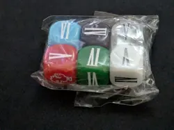 MTG FINAL FANTASY WotC dice Set of 6 Official Limited to events Japan New - Image 1