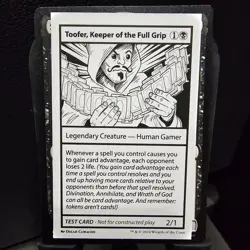 1x Toofer, Keeper of the Full Grip, Mystery Booster 2 'Playtest' Card, MTG NM - Image 1