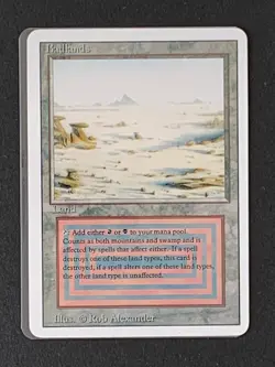 MTG Badlands Revised Edition 1994 Magic the Gathering - Image 1