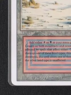 MTG Badlands Revised Edition 1994 Magic the Gathering - Image 4