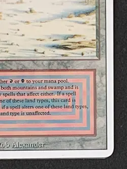 MTG Badlands Revised Edition 1994 Magic the Gathering - Image 5