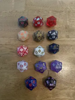 Lot of 14 MTG Oversized Bundle Spin down Life Counters (no duplicates) - Image 1