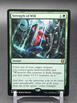 x1 Strength of Will R MTG Marvel's Spider-Man M/NM, English - Image 1