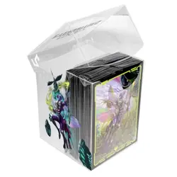 MTG: Edge of Eternities 100ct Deck Protector Sleeves - Clear Box Commander B - Image 3
