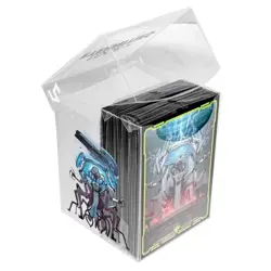 MTG: Edge of Eternities 100ct Deck Protector Sleeves - Clear Box Commander A - Image 3