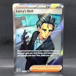 2025 POKEMON PRISMATIC EVOLUTIONS LARRY'S SKILL 139/131 ULTRA RARE - Image 1