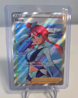 Skyla 072/072 Pokemon Shining Fates Full Art Trainer Ultra Rare - Image 1